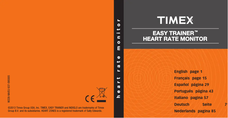 First page image of the manual for T5K729