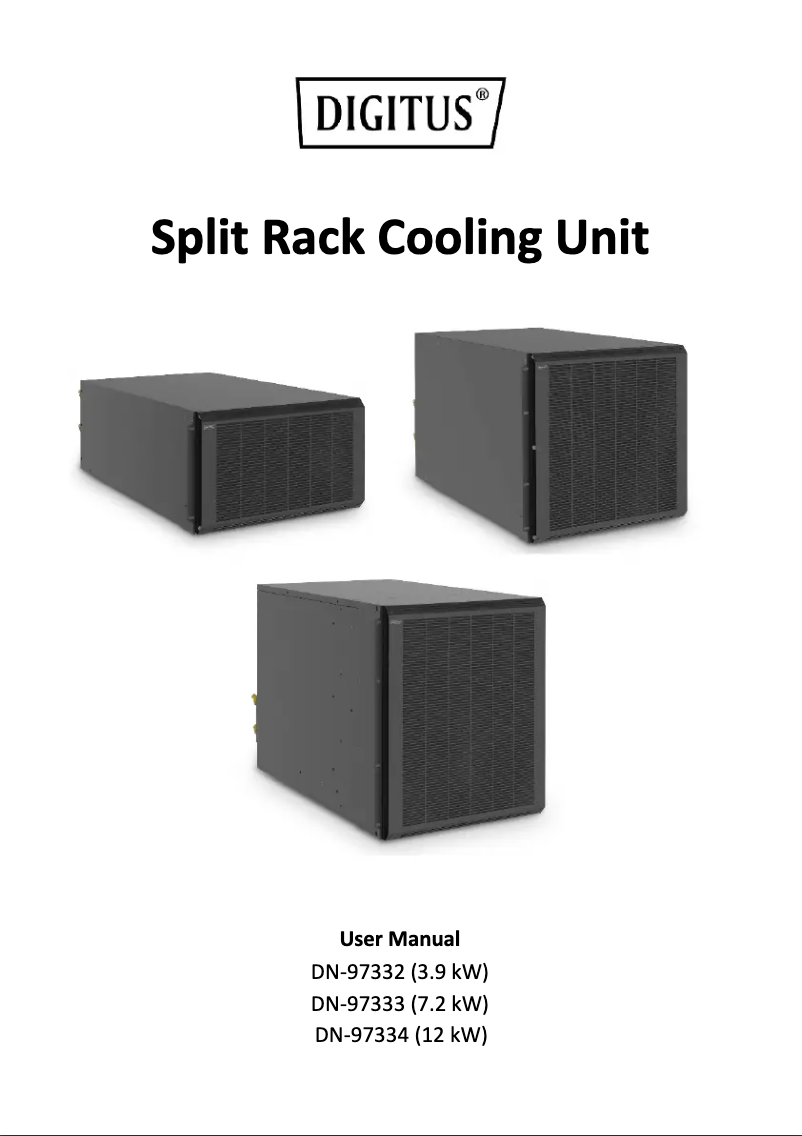 Page 1 of the manual User Manual Digitus DN-97333