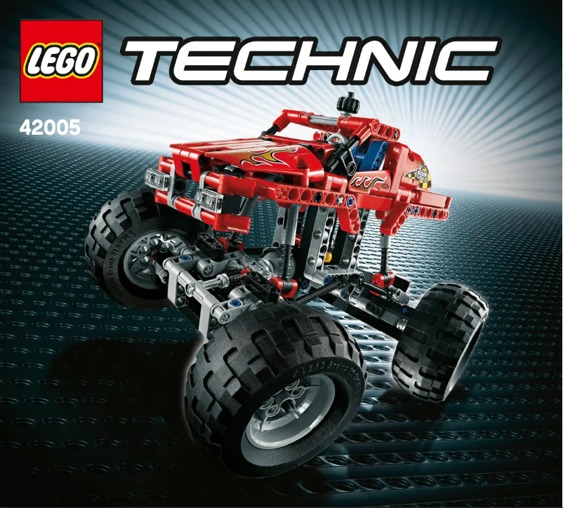 First page image of the manual for Technic 42005
