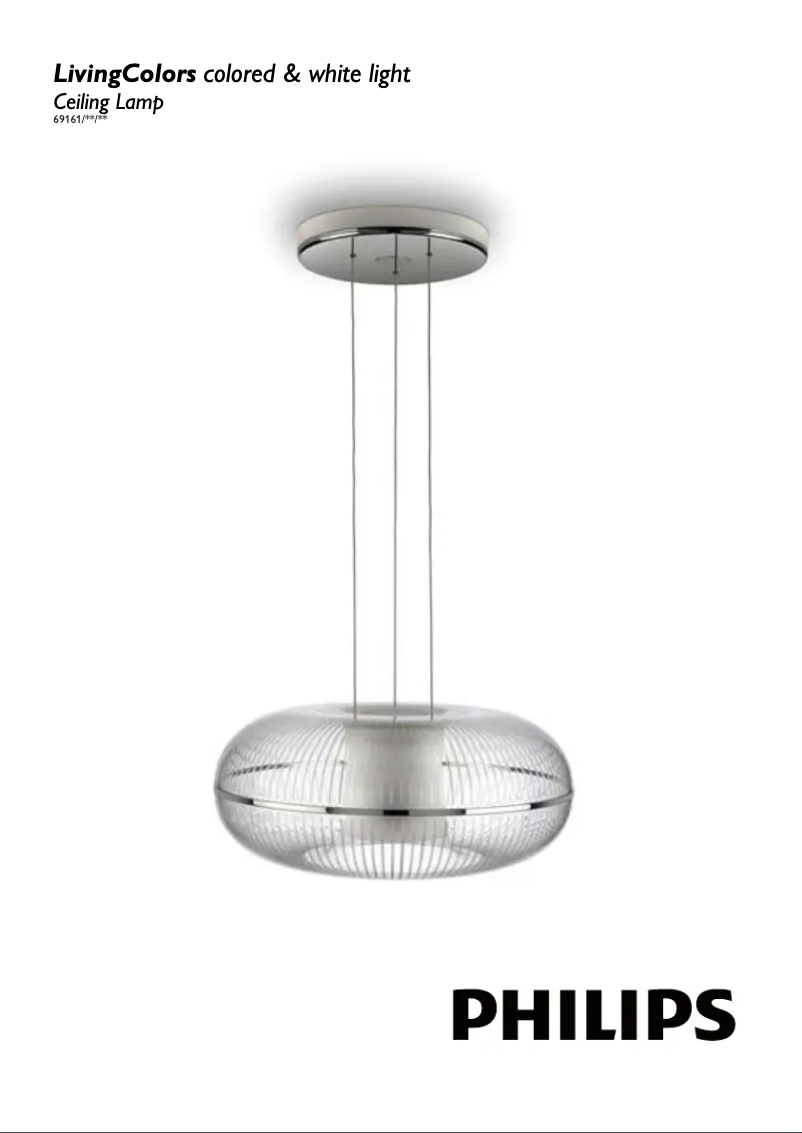 First page image of the manual for LivingAmbiance 6916160PH