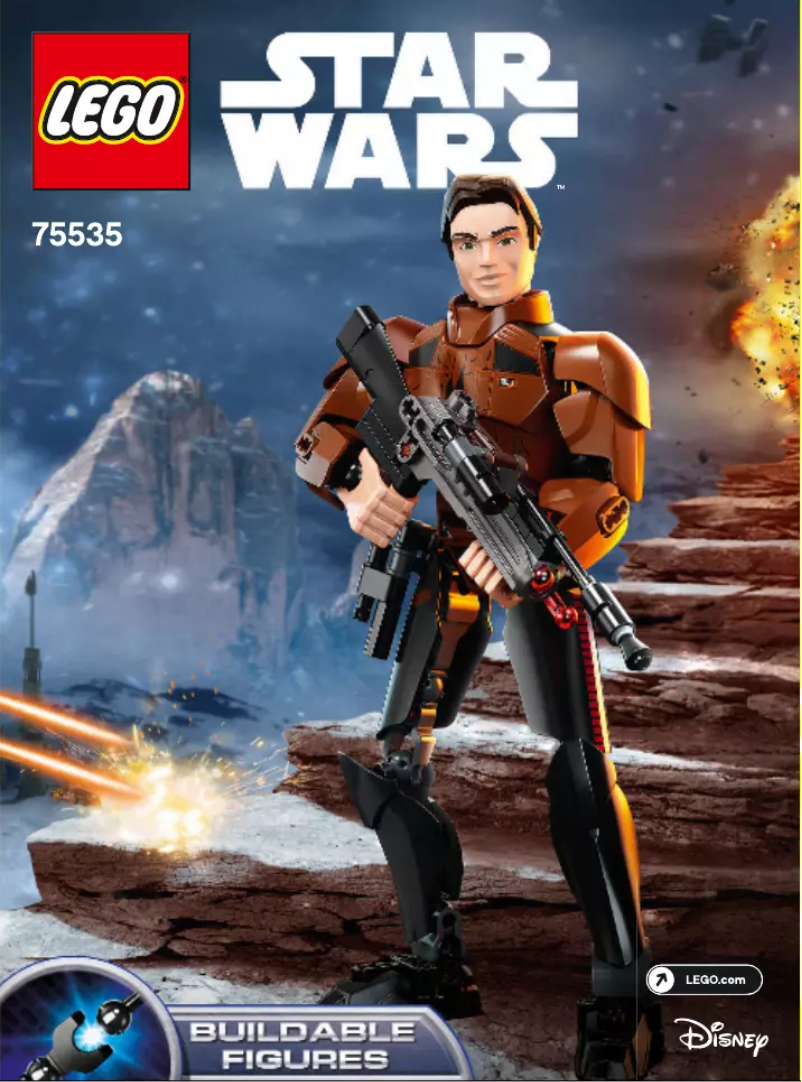 Page 1 of the manual User Manual Lego Star Wars 75535