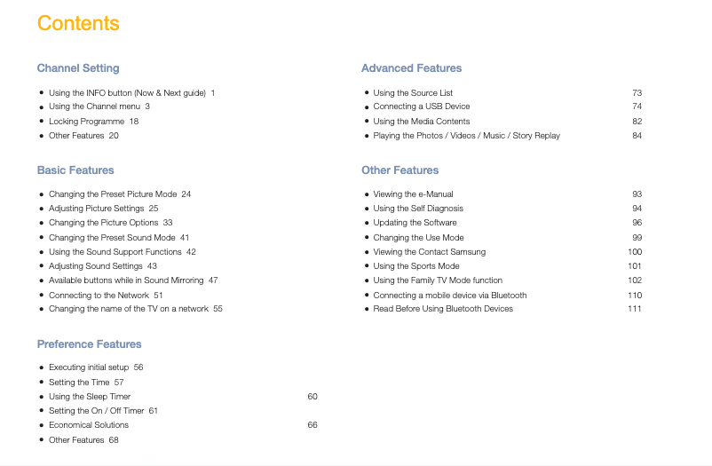 Page 1 of the manual User Manual Samsung UA49M5100AG