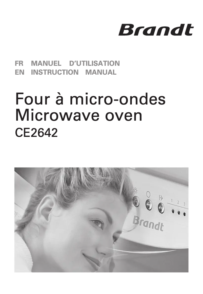 Page 1 de la notice Manuel utilisateur Brandt CE2642