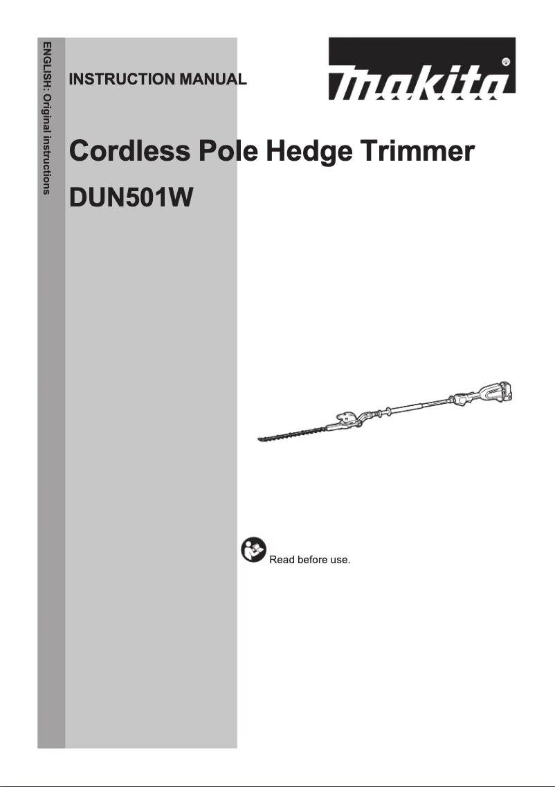 First page image of the manual for DUN501Q