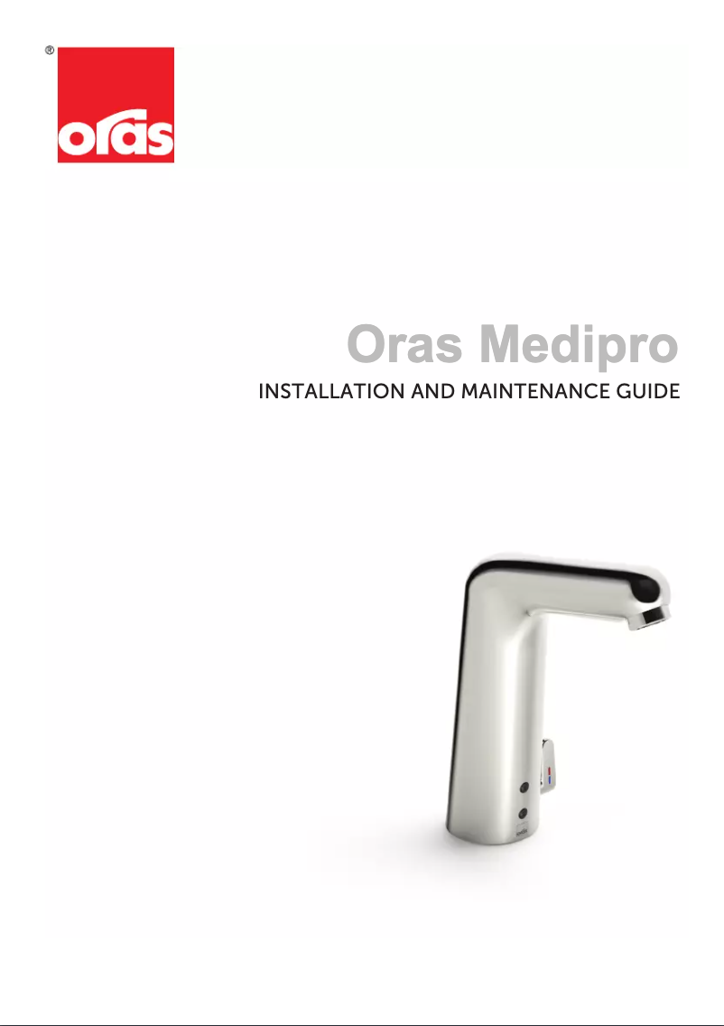 Page 1 of the manual User Manual Oras Medipro XL 5552F