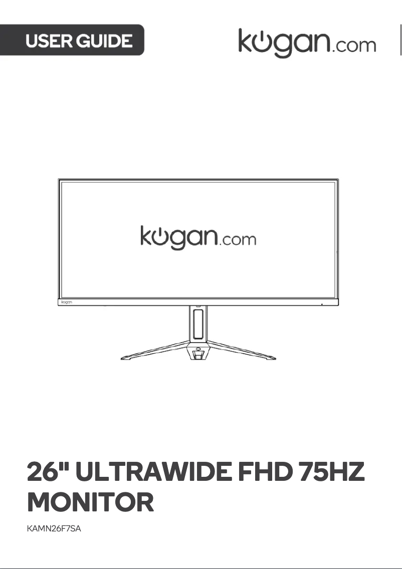 First page image of the manual for KAMN26F7SA