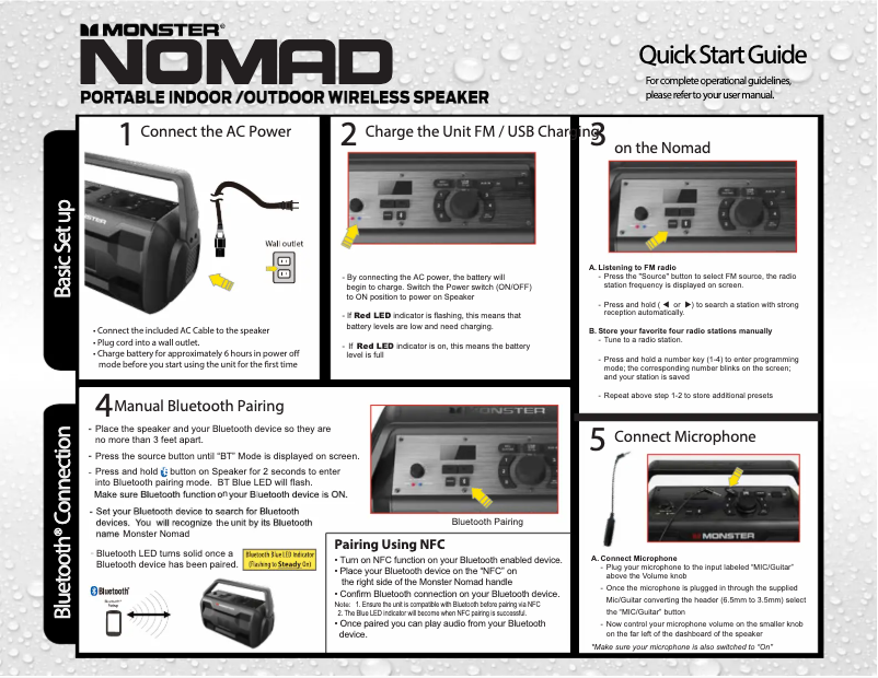 First page image of the manual for Nomad
