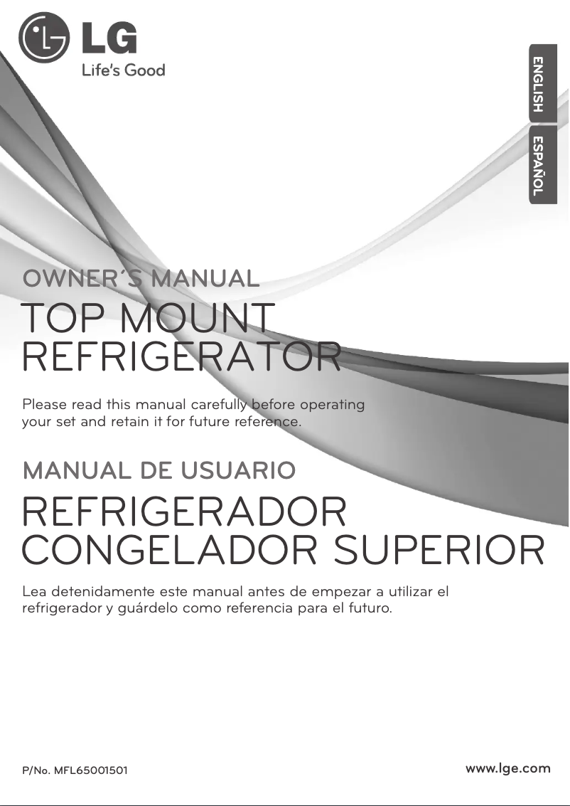 First page image of the manual for MB482UWV-G