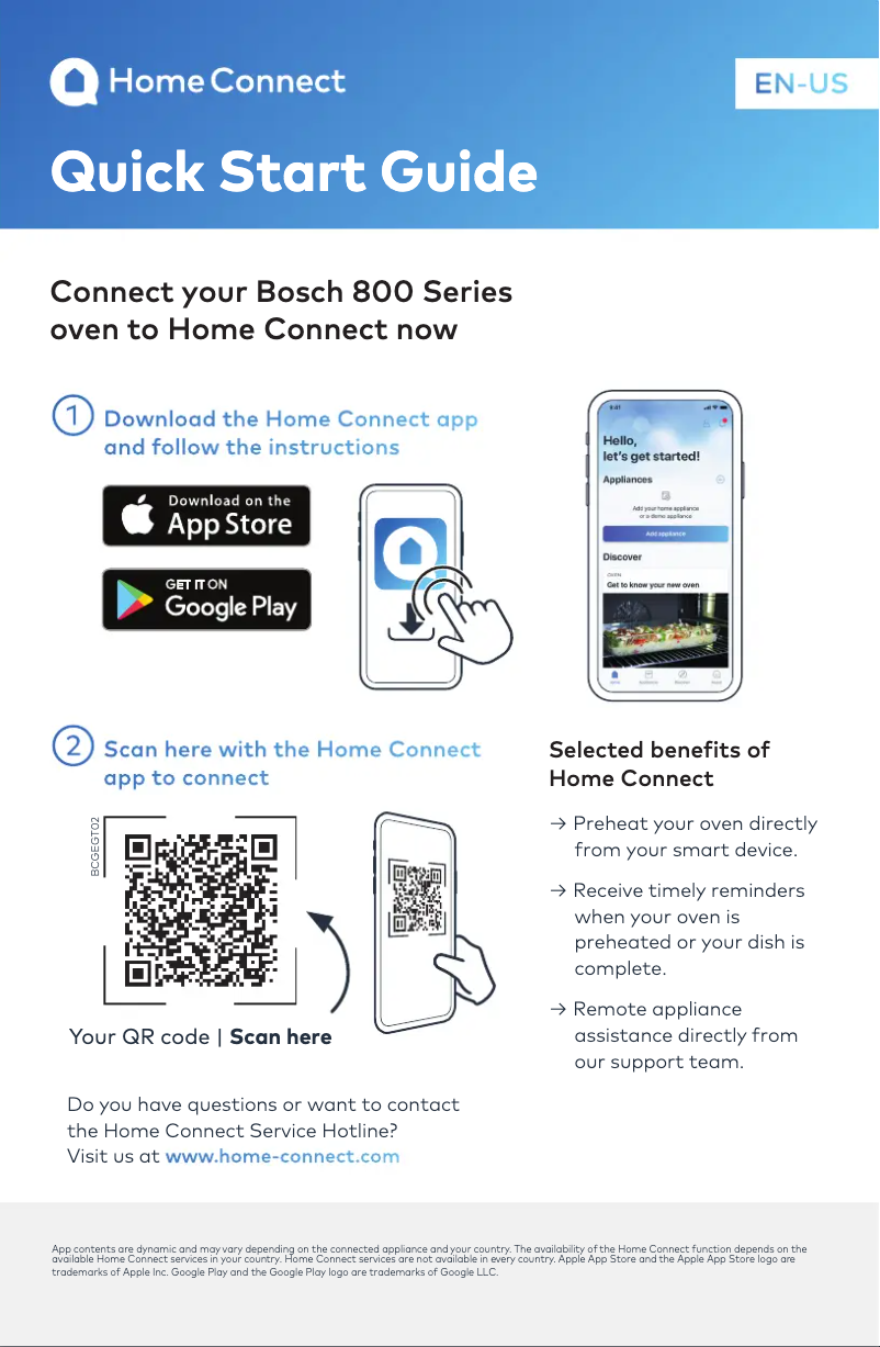 Page 1 of the manual Quick Start Guide Bosch HBLP651UC