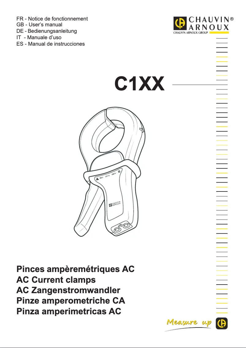 First page image of the manual for C113