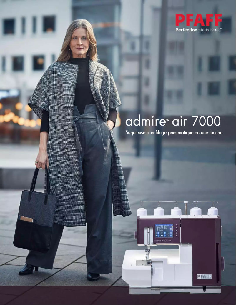 First page image of the manual for Admire Air 7000