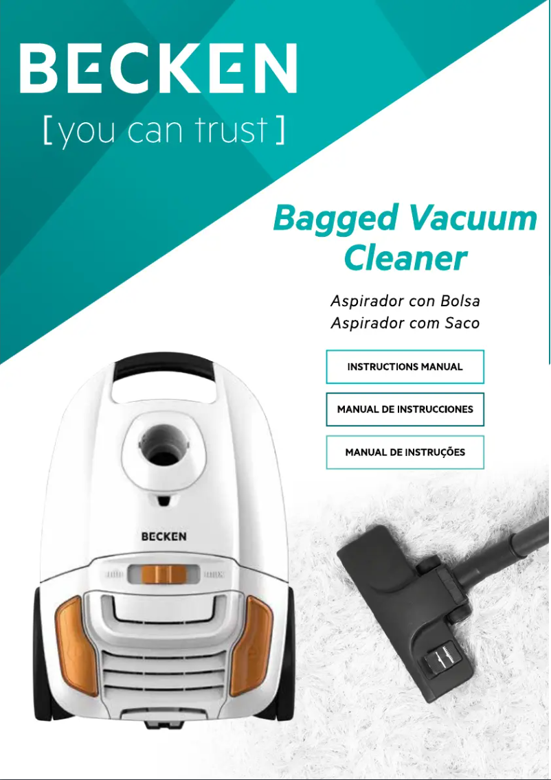 Image de la première page du manuel de l'appareil BVC3878