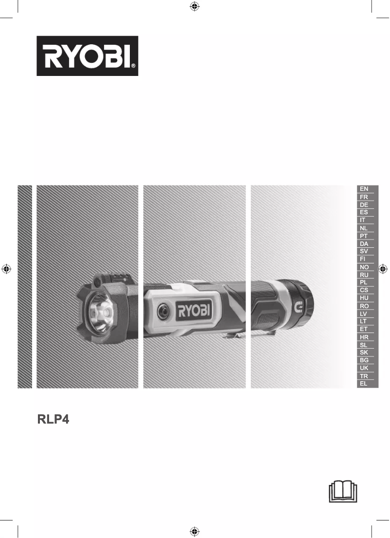 Page 1 of the manual User Manual RYOBI RLP4-120G