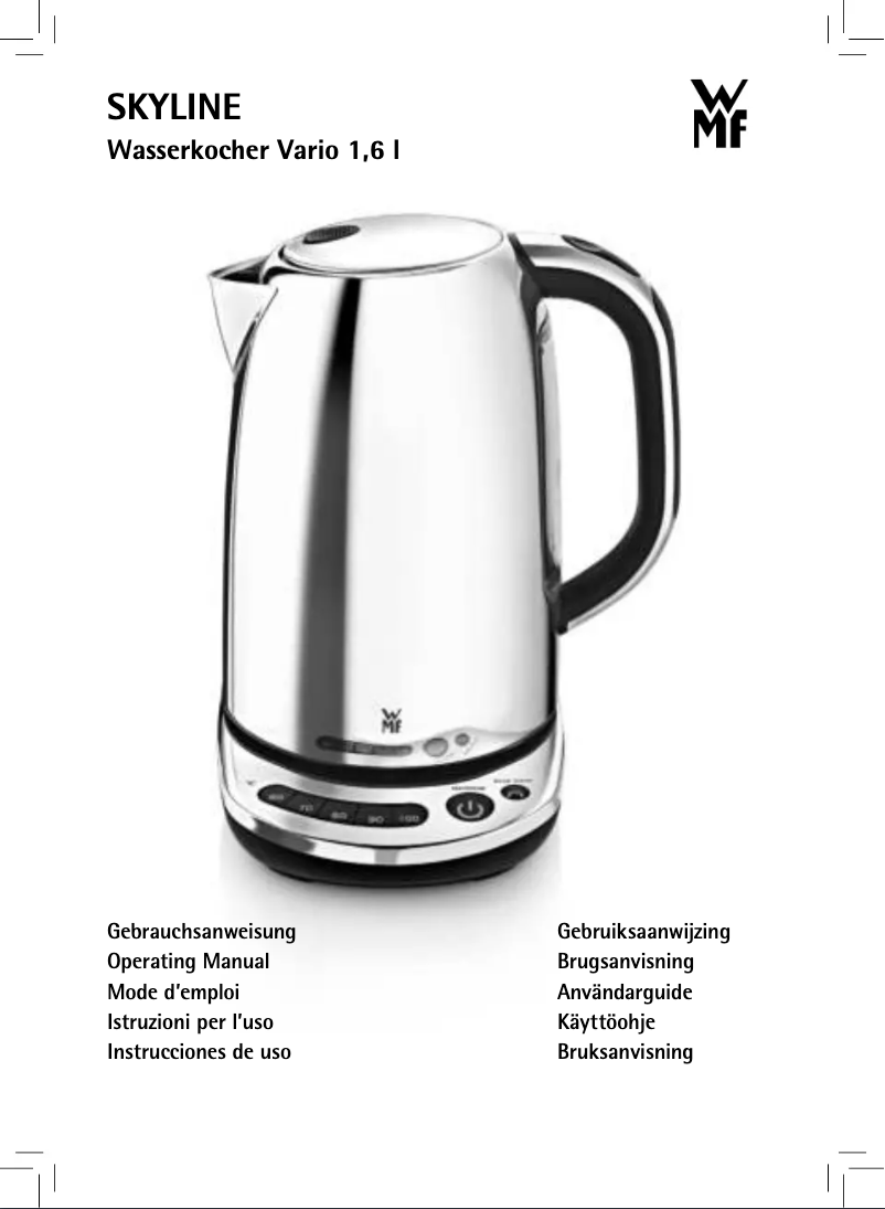 First page image of the manual for Skyline