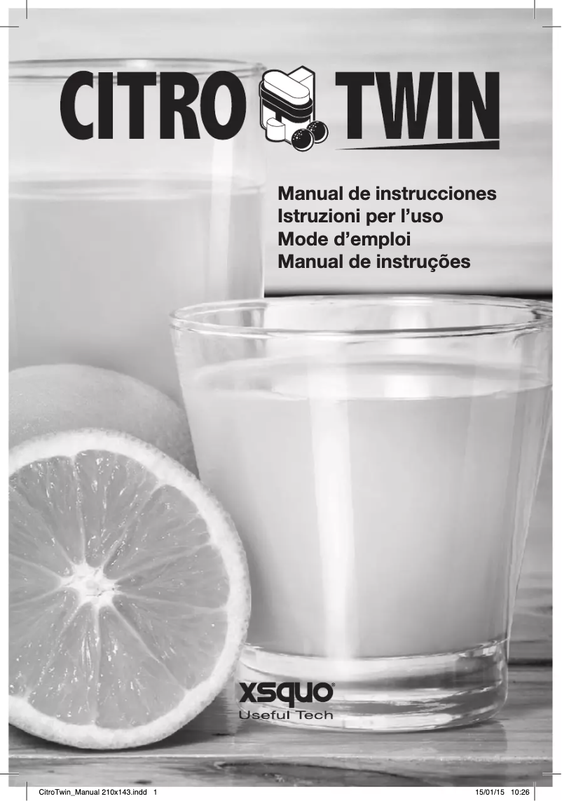 First page image of the manual for CitroTwin