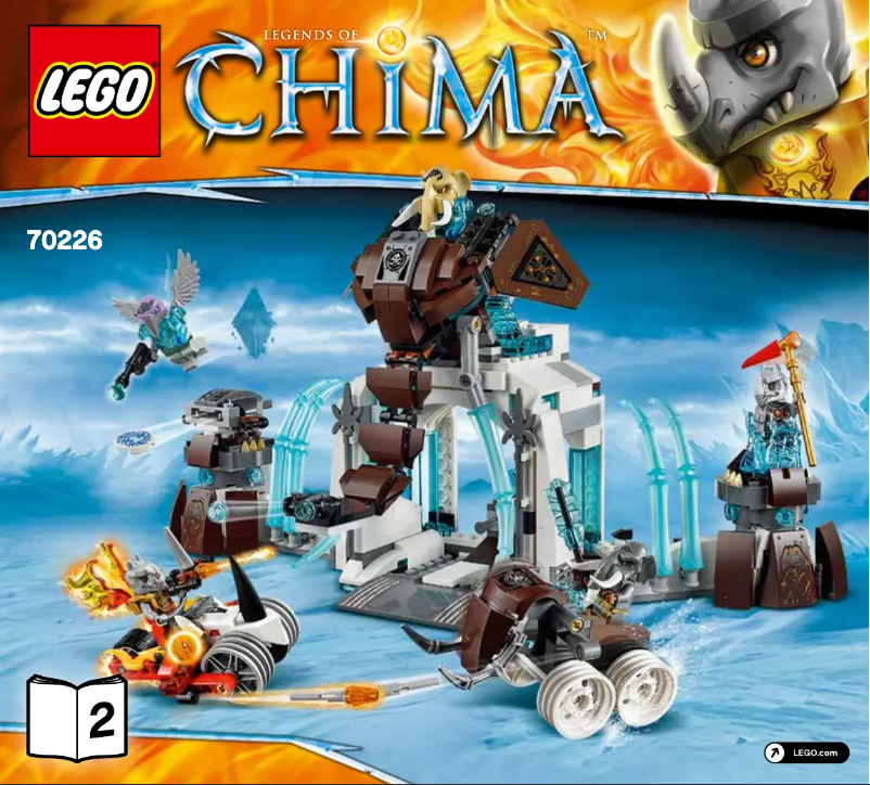 Page 1 of the manual User Manual Lego Chima 70226