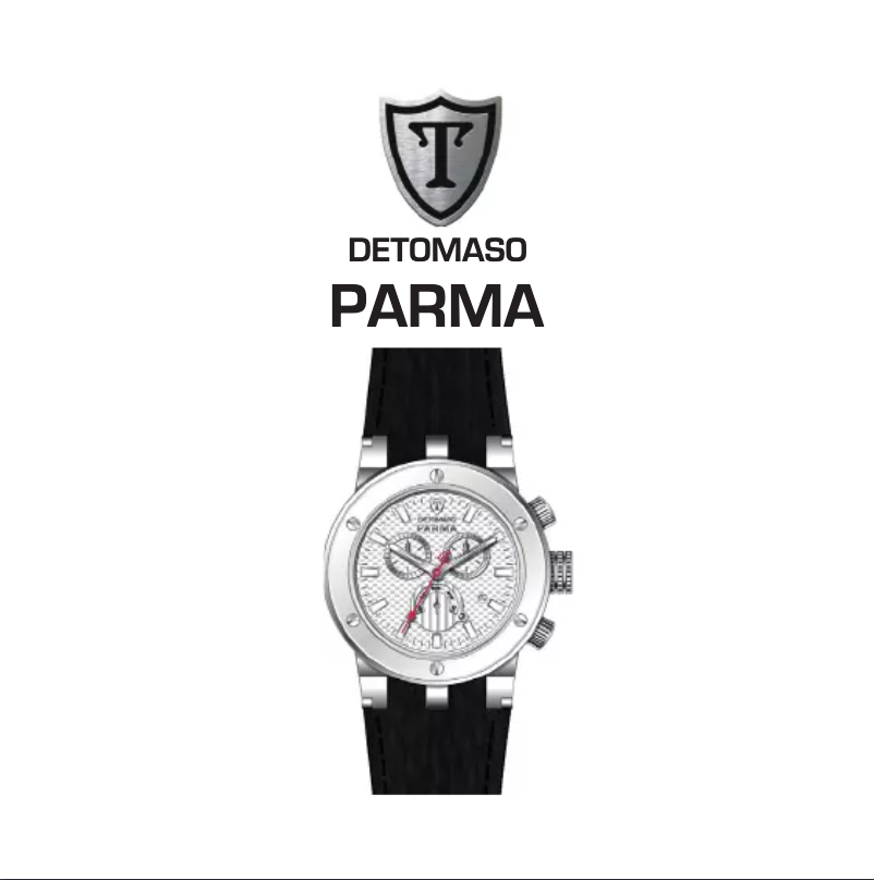 First page image of the manual for Parma