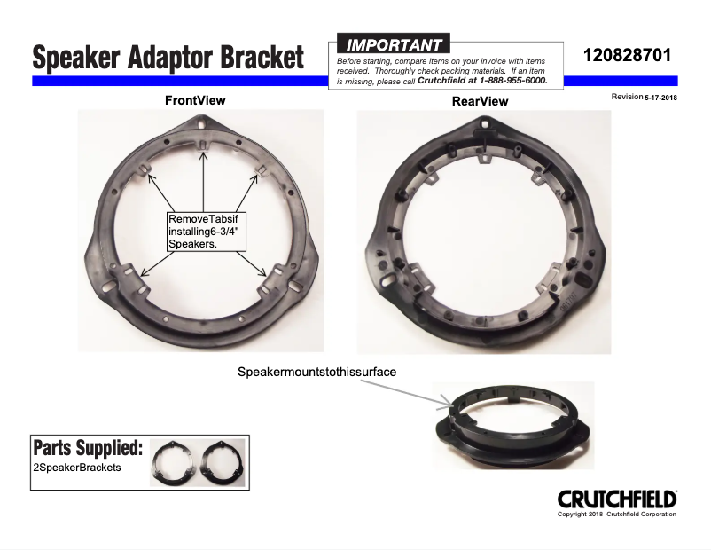 Page 1 of the manual User Manual Metra 82-8701