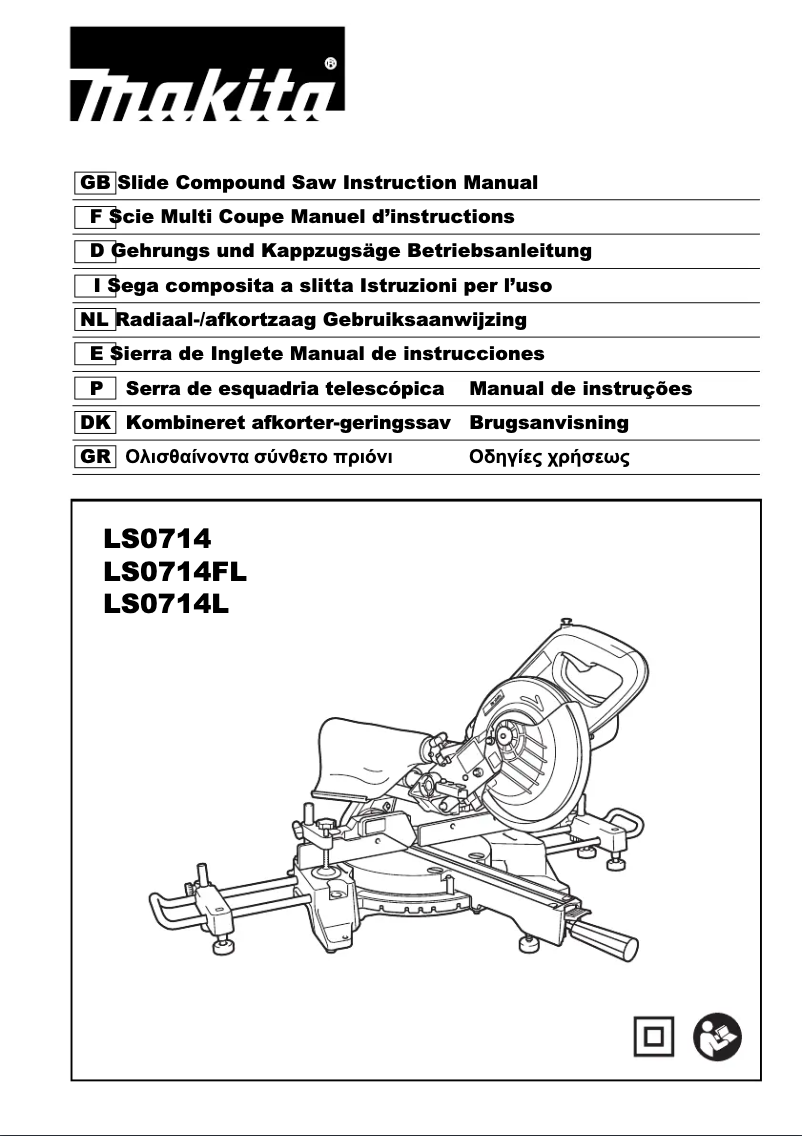 First page image of the manual for LS0714LN