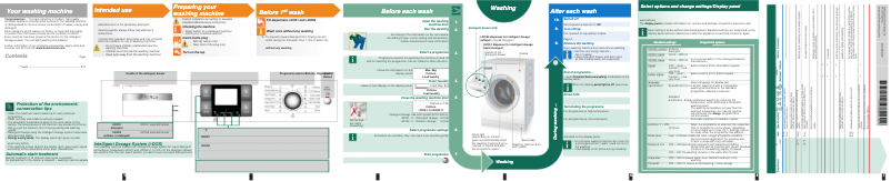 First page image of the manual for WAS28840GB