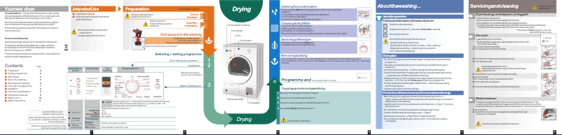 First page image of the manual for WTE86302EE