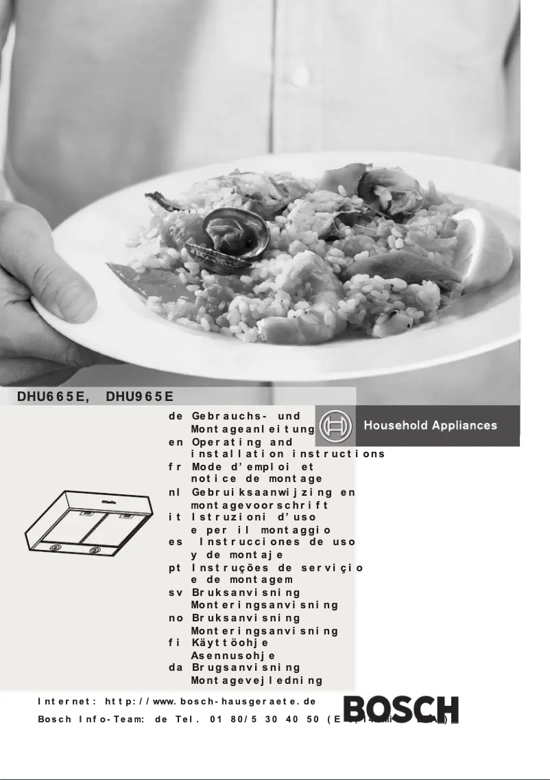 Page 1 of the manual User Manual Bosch DWA06E651