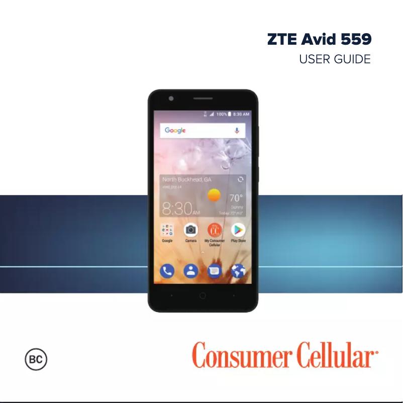 First page image of the manual for Avid 559