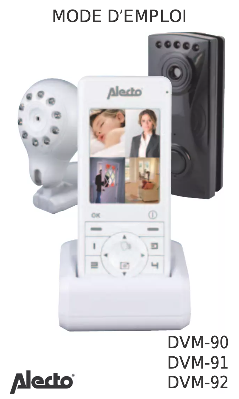 Page 1 of the manual User Manual Alecto DVM-98