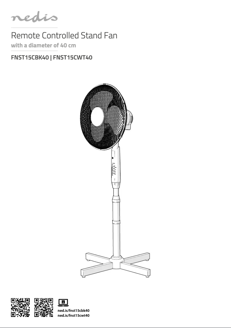 First page image of the manual for FNST15CBK40