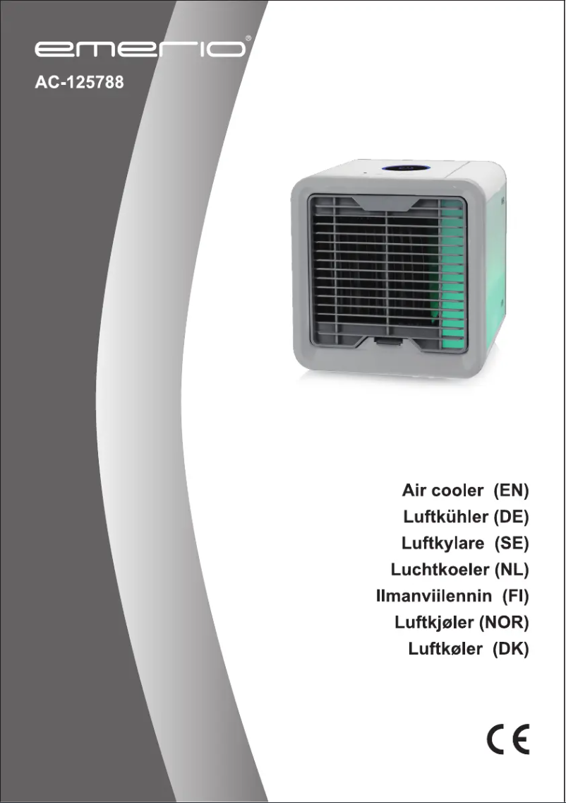 Page 1 of the manual User Manual Emerio AC-125788