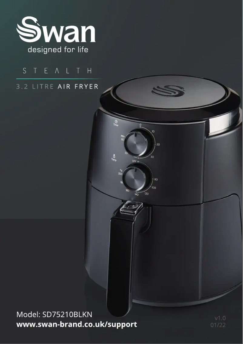 Page 1 of the manual User Manual Swan SD75210BLKN