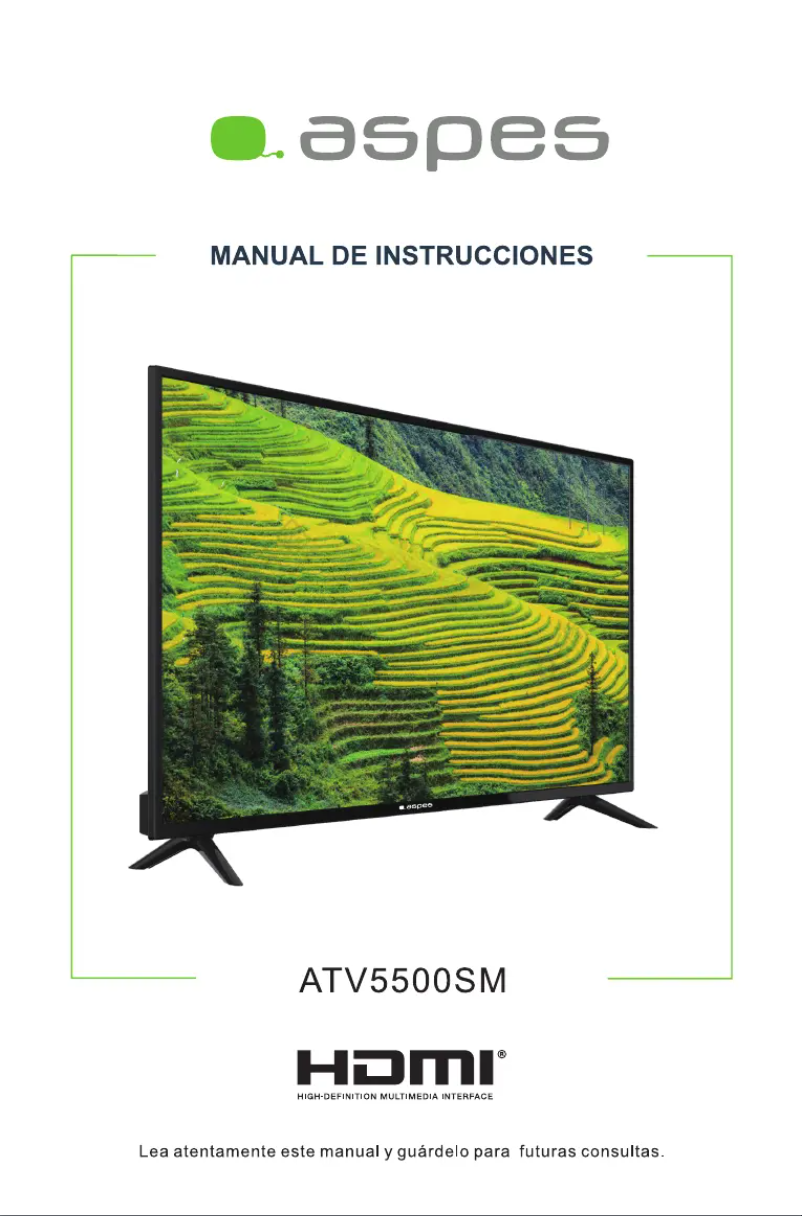 First page image of the manual for ATV5500SM