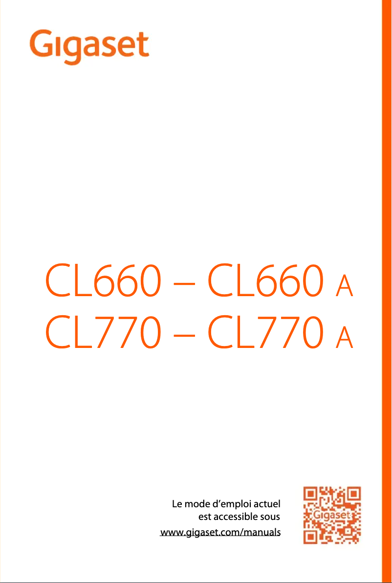 First page image of the manual for CL660A