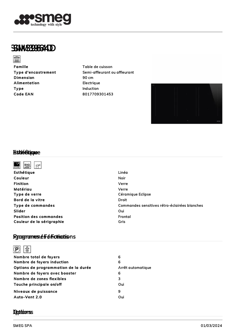 First page image of the manual for SIM3964D