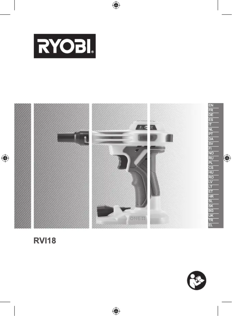 Page 1 of the manual User Manual RYOBI One+ RVI18
