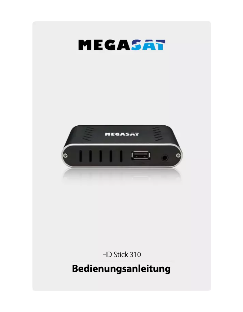 First page image of the manual for HD Stick 310