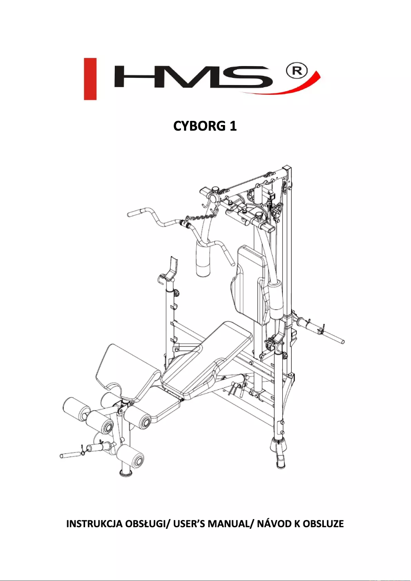 Page 1 of the manual User Manual HMS Premium CYBORG 1