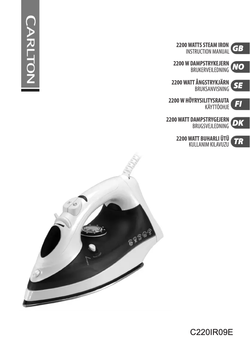 First page image of the manual for C220IR09E