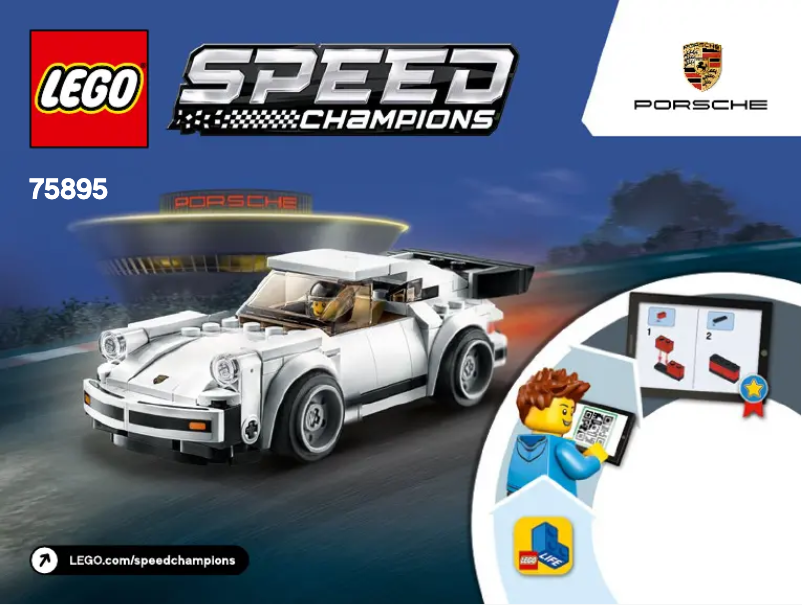 First page image of the manual for Speed Champions 75895