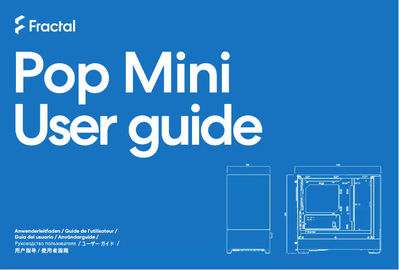 Image de la première page du manuel de l'appareil Pop Mini Air