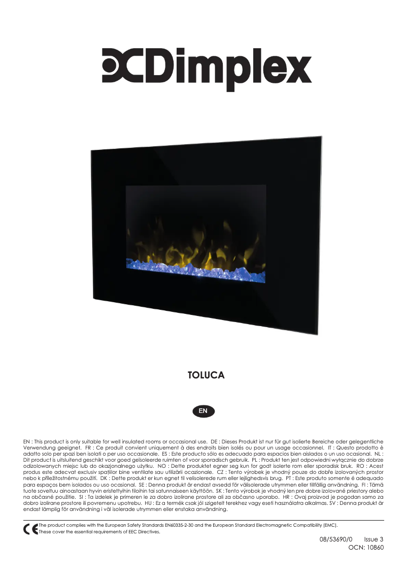 First page image of the manual for TLC20