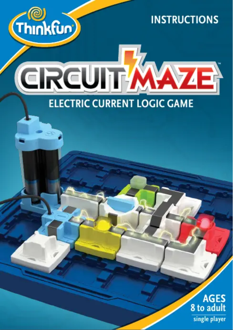 First page image of the manual for Circuit Maze