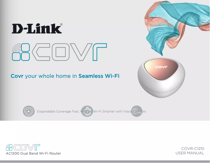 First page image of the manual for COVR-C1210