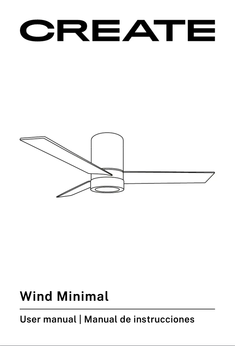 First page image of the manual for WIND MINIMAL