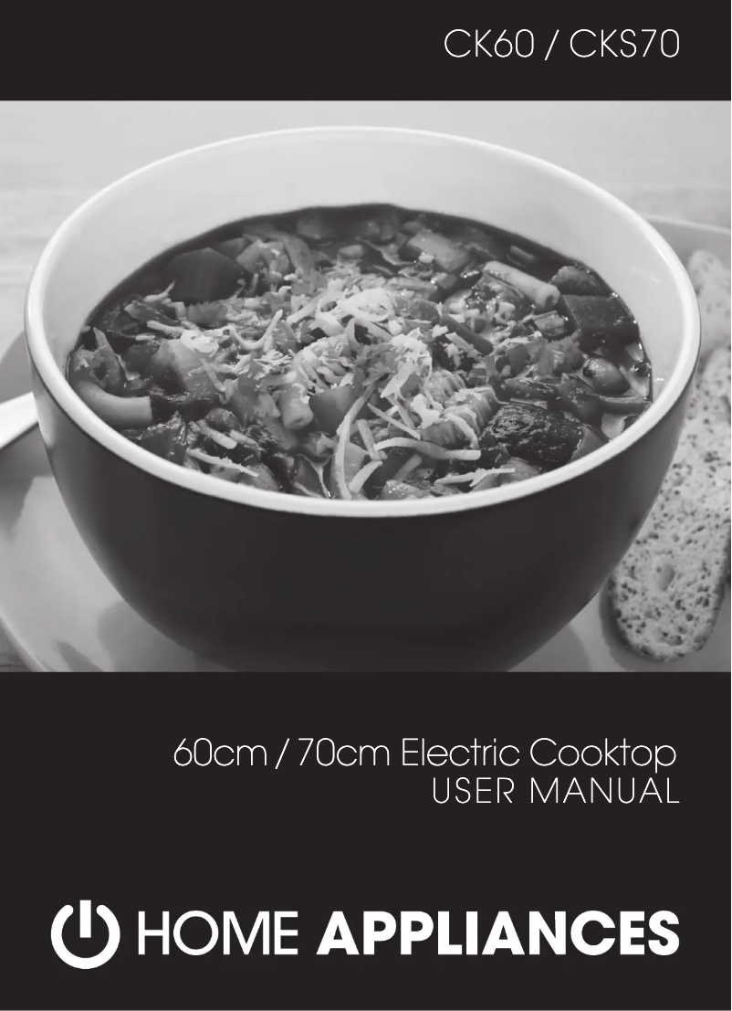 First page image of the manual for CKS70