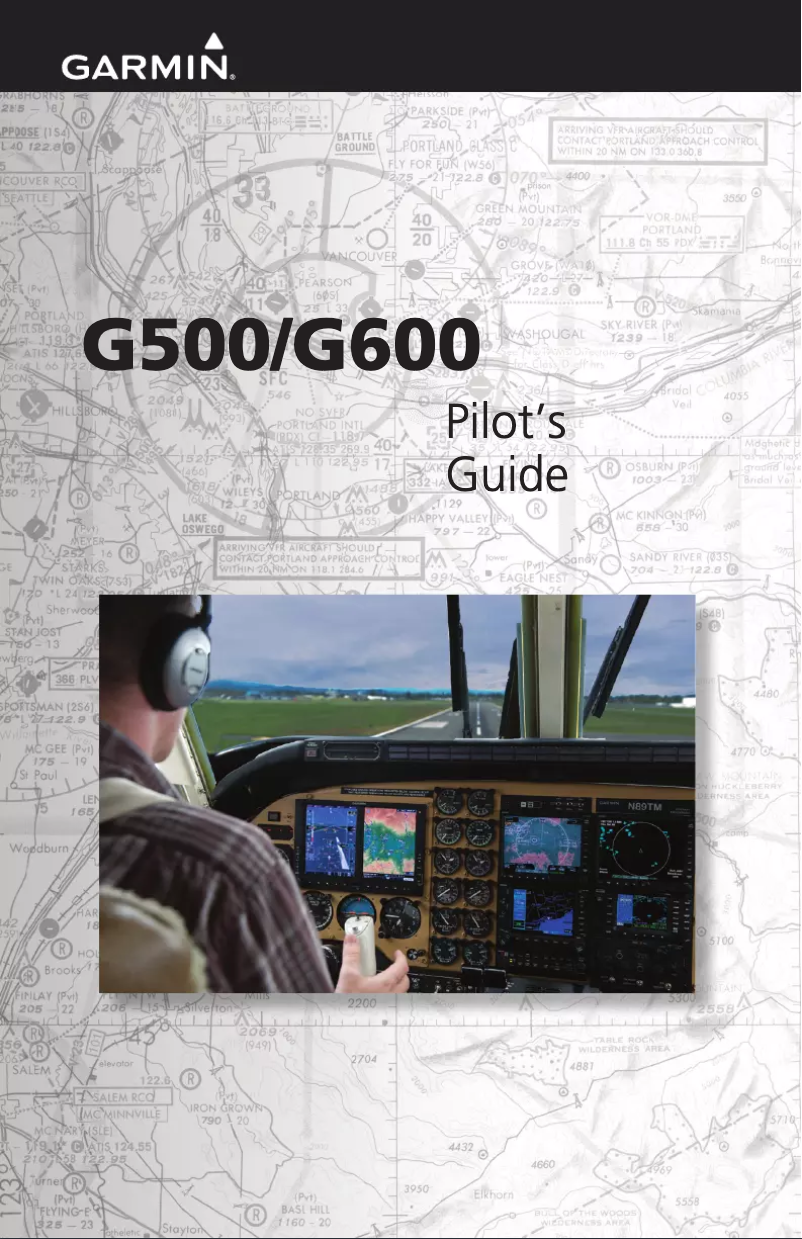 First page image of the manual for G600