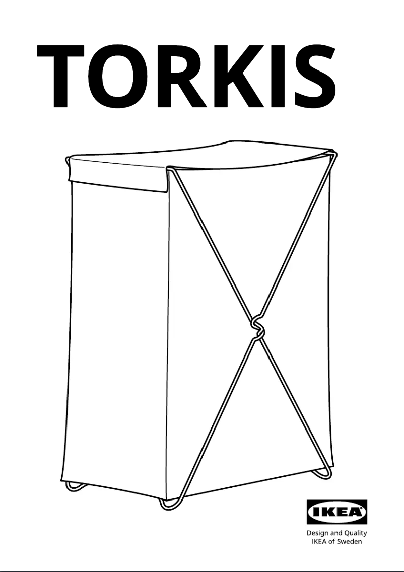 Page 1 of the manual User Manual Ikea TORKIS 303.199.78