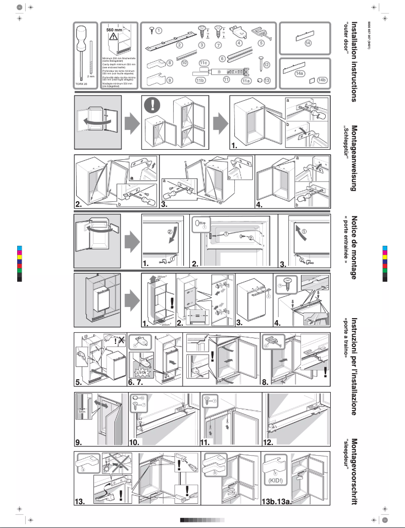 First page image of the manual for CK60430