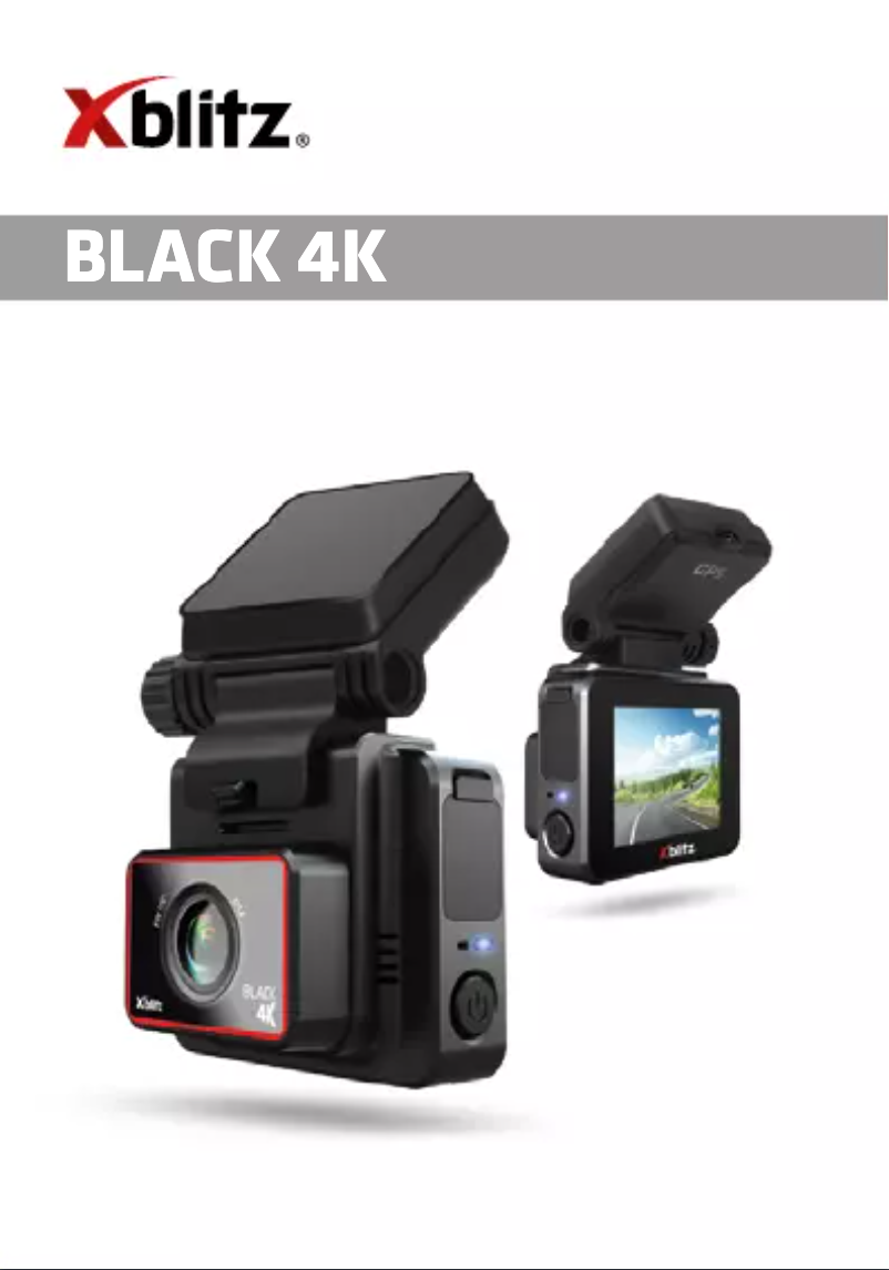 First page image of the manual for Black 4K