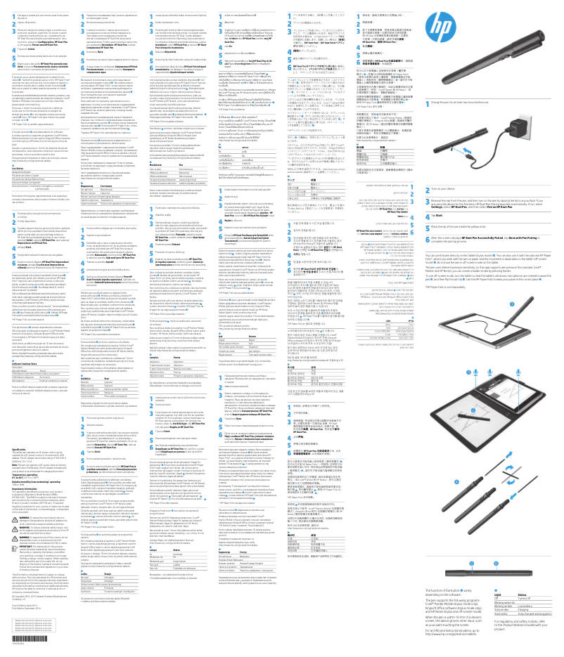 Page 1 of the manual User Manual HP Duet Pen